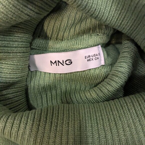 Green Turtle Neck Sweater from Mango - Picture 2 of 2